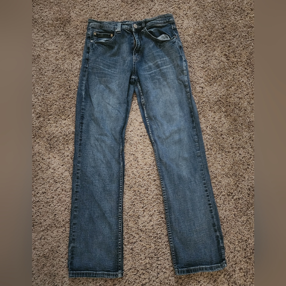 Men's Bootcut Jeans - Blue